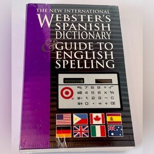 The New International Webster’s Spanish Dictionary & Guide to English Spelling.